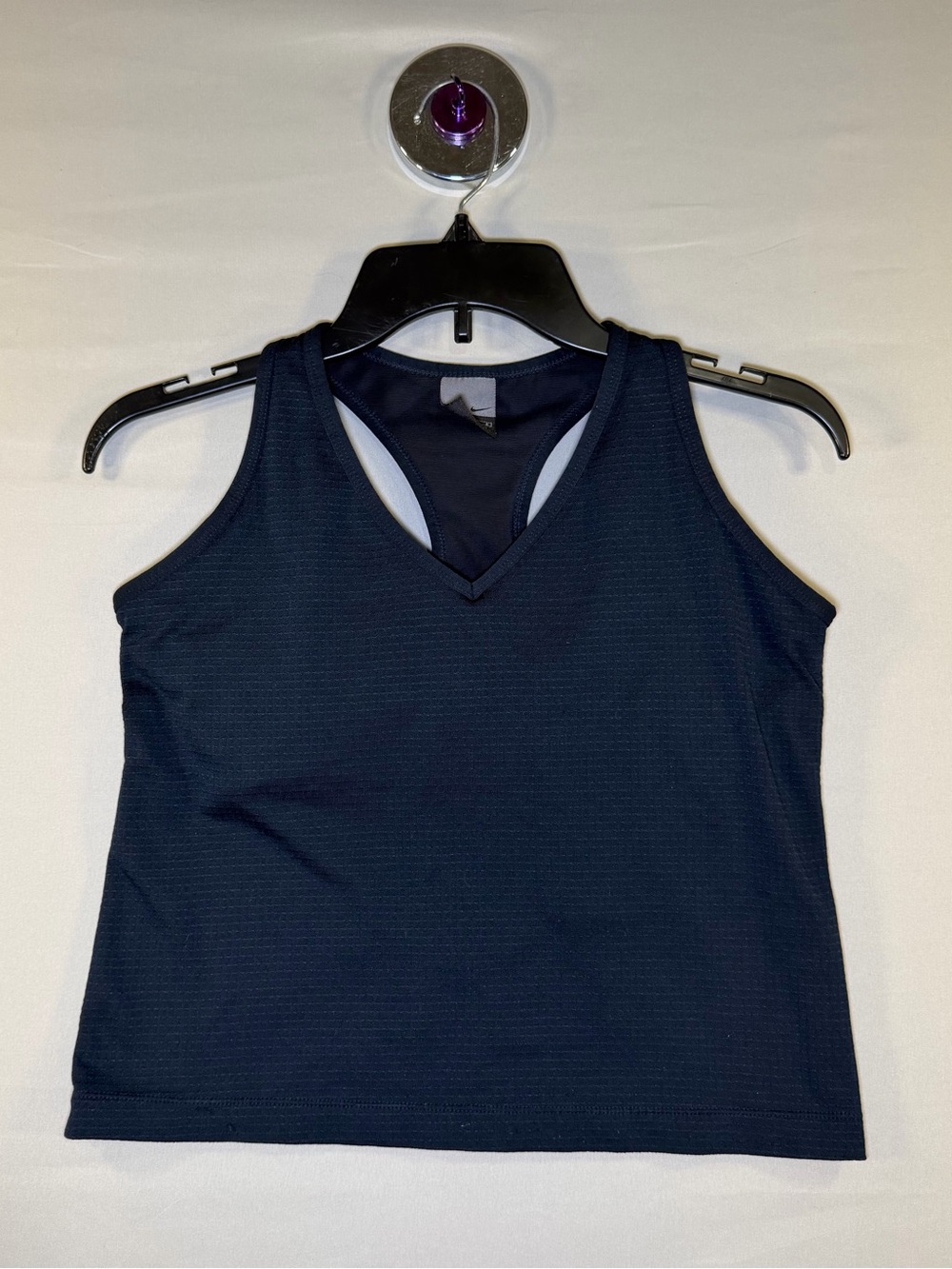 Nike Dark Blue Dri-FIT Tank Top with Racerback